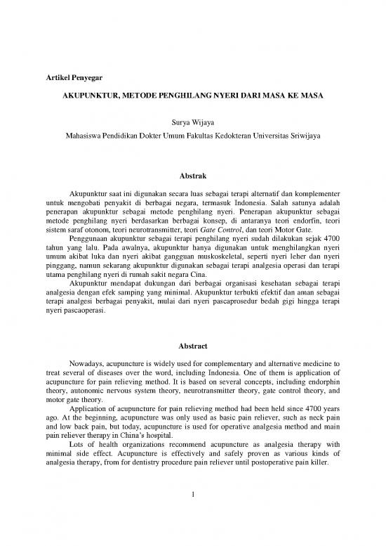 picture_Organisasi Adalah Pdf 8808 | Akupunktur Metode Penghilang Nyeri Dari Masa Ke Masa | Akupunktur